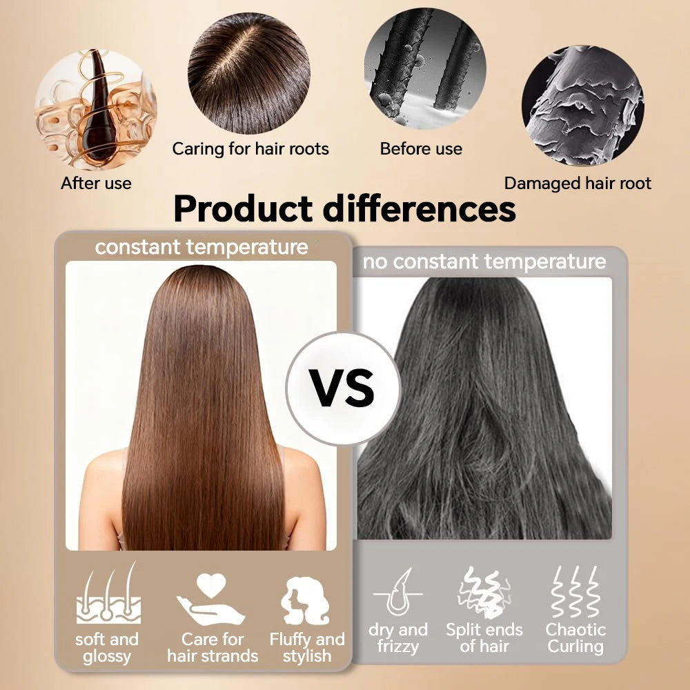 SafeGlide Mini Cordless Straightening Brush